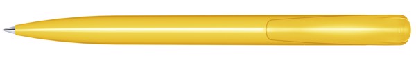 Senator® Challenger Polished, Push Ball Pen - Yellow Similar PMS 7408