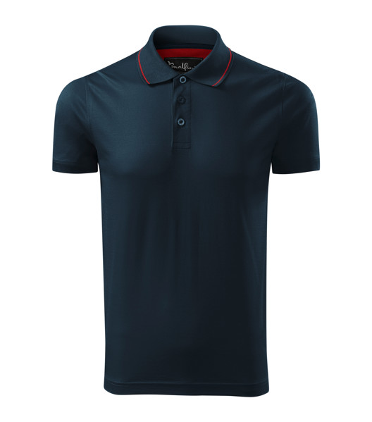 Polokošile Pánská Malfini Premium® Grand - Námořní Modrá / 2XL