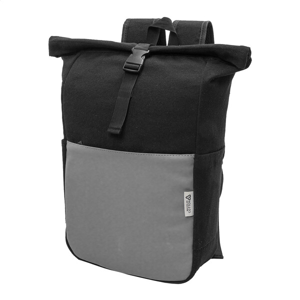 Újrahasznosított Vászon Hátizsák Blakkan Back - Grey