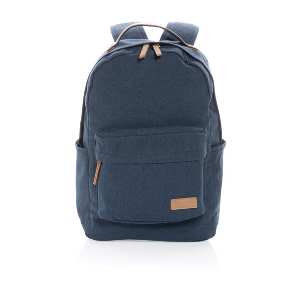 Sac à dos Impact AWARE™ en toile 16oz recyclé - Bleu