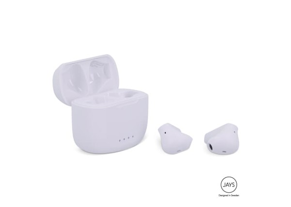 T00258 | Jays T-Five Bluetooth Earbuds - White