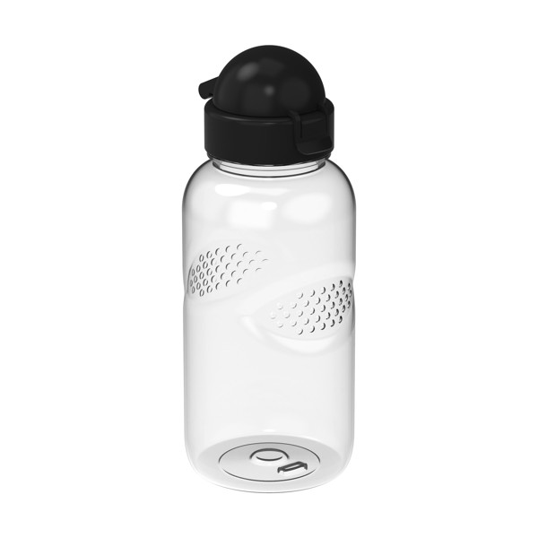 Trinkflasche Carve "Junior", 500 Ml - Transparent-Blau / Standard-Blau