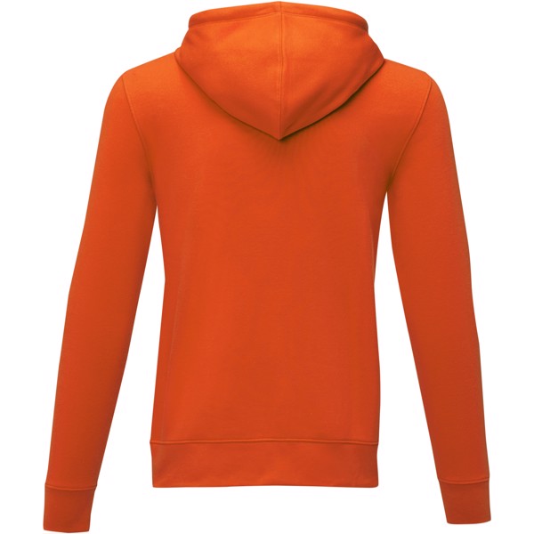 Sweat à capuche zippé Theron pour homme - Orange / 3XL