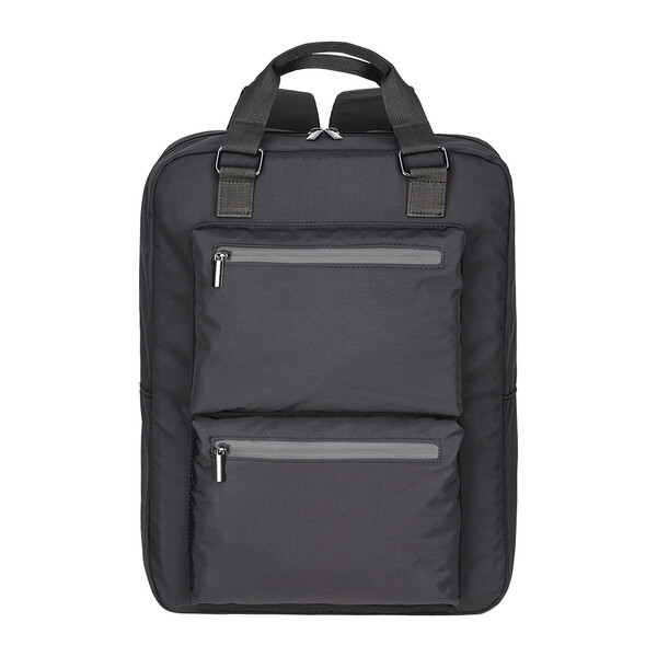 15 Inch Laptop Backpack Made Of 70 Percent Polyester And 30 Percent Nylon 280D - Black