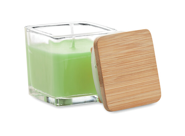 Squared fragranced candle 50gr Pila - Lime