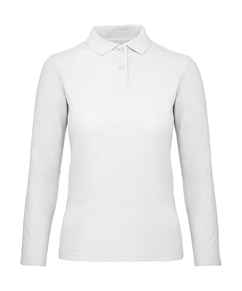 Id.001LSL / Women Polo - White / XS