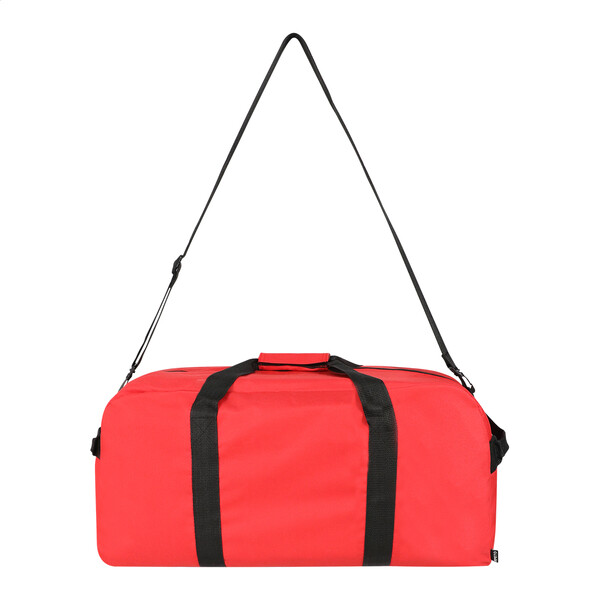 Torba sportowa RPET Dorian - Czerwony
