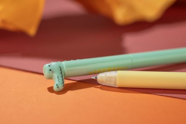 Pen ANIMAL - Crocodile - celadon