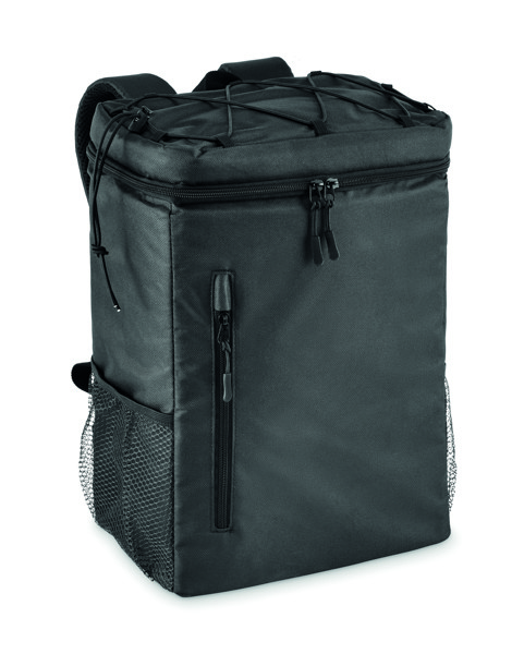 Cooler backpack in 600D RPET Mafrio - Black