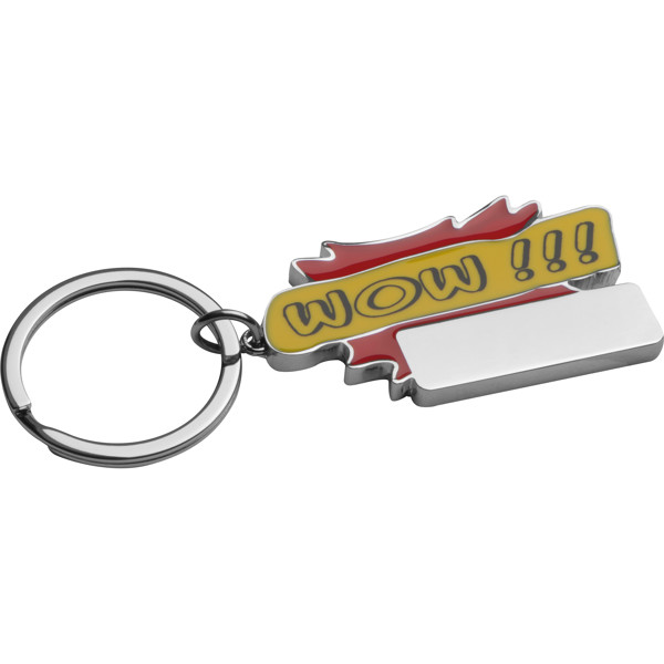 Keyring "Wow!!!" - Red