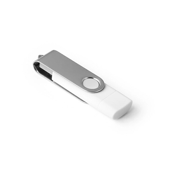USB Flash drive OTG01 - WHITE_1GB