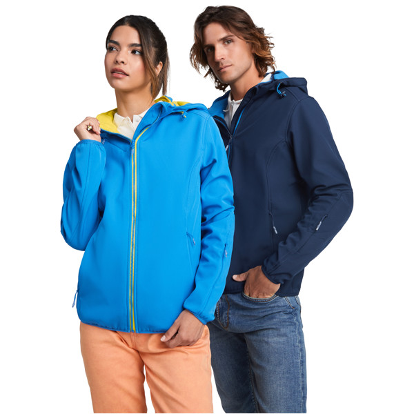 Giacca softshell unisex Siberia - Vermillon Orange / XL