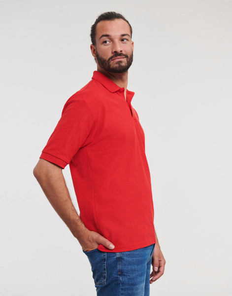 Men's Classic Polycotton Polo - White / L