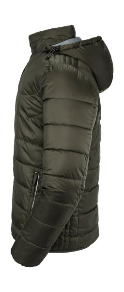 Men's Hooded Nano Jacket - Black / 4XL