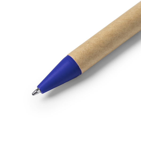 Ballpen Alder - White / BLUE INK