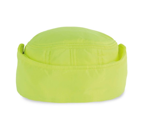 Cap With Earmuffs - Fluorescent Orange / S/M