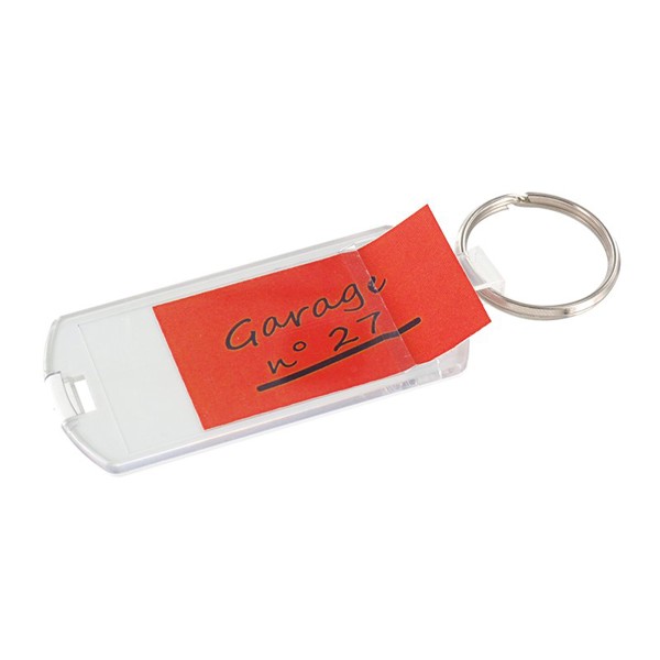 KEY-RING LABEL-HOLDER