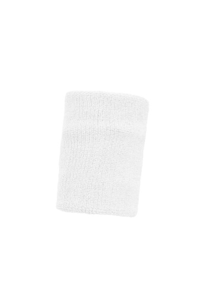 Toweling Multisport Wristband - White