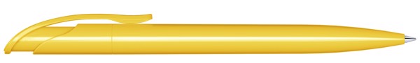Senator® Challenger Polished, Push Ball Pen - Yellow Similar PMS 7408