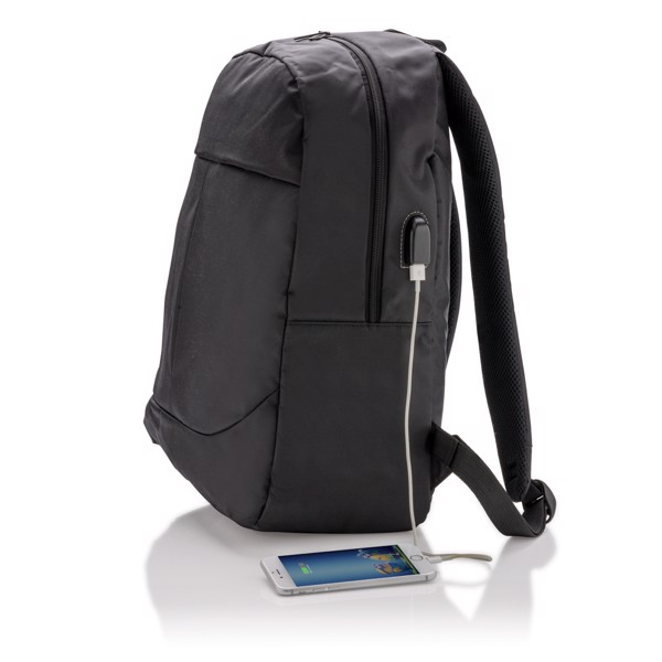 Xd Collection laptop backpack, USB, 15 inch