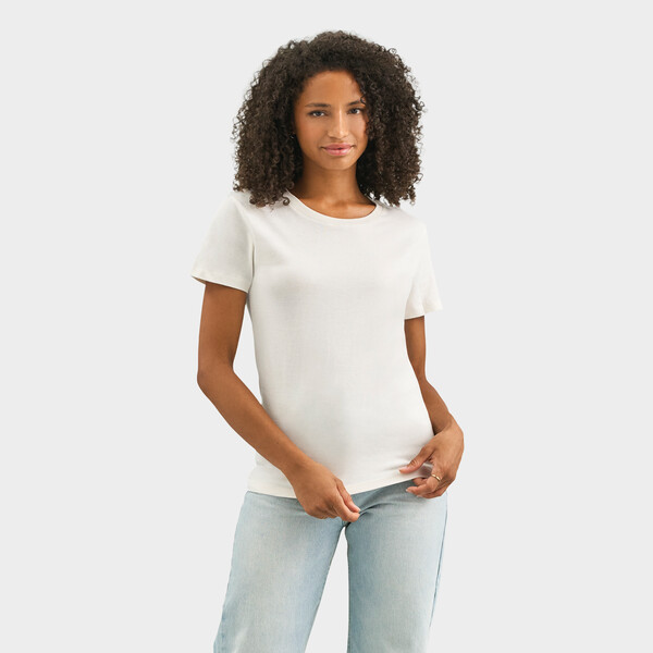 IMPERIAL WOMEN T-shirt 190g - Off-WhiteM