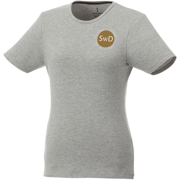 T-shirt bio manches courtes femme Balfour - Gris Mélangé / XL