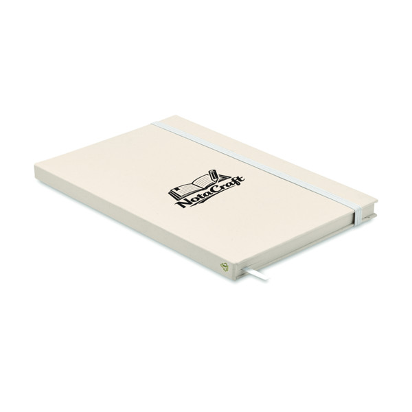 Bloco de notas A5 personalizado | Materiais reciclados