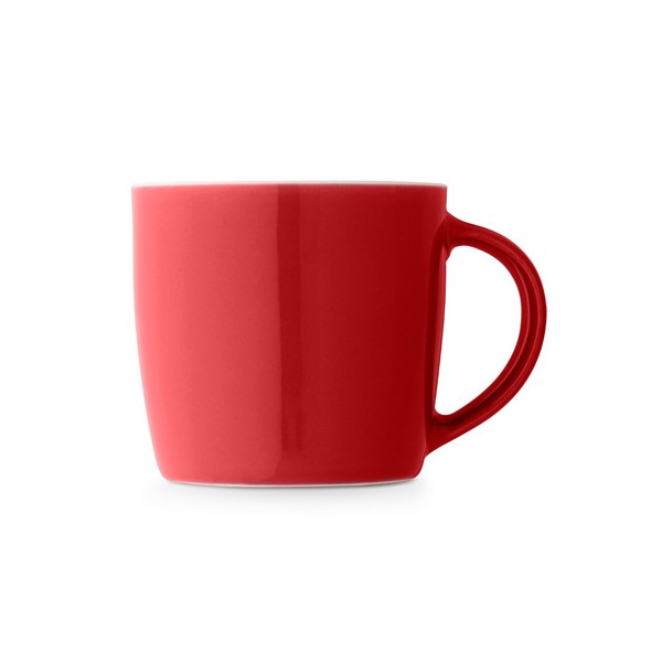 COMANDER. Ceramic mug 370 ml - Red