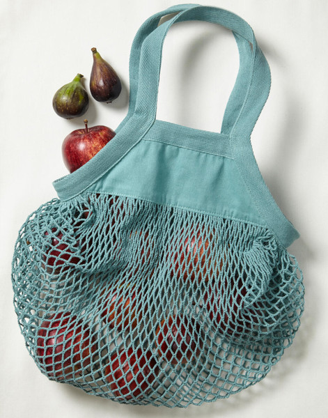 Organic Cotton Mini Mesh Grocery Bag - Natural / ONE SIZE