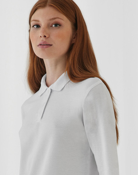 Id.001LSL / Women Polo - White / XS