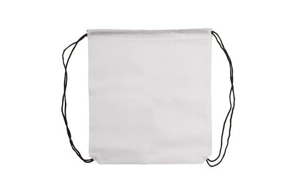 Sac cordelette non-tissé 75g/m² - Blanc