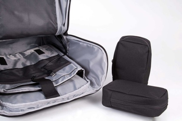 Anti-Theft Backpack - Graphite Grey Heather / Black