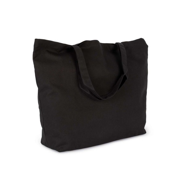 EXTRA VELIKA TORBA ZA KUPOVANJE OD PAMUKA - Black