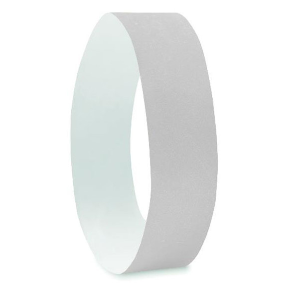 Tyvek event wristbands 19mm, 10 pcs sheet - White
