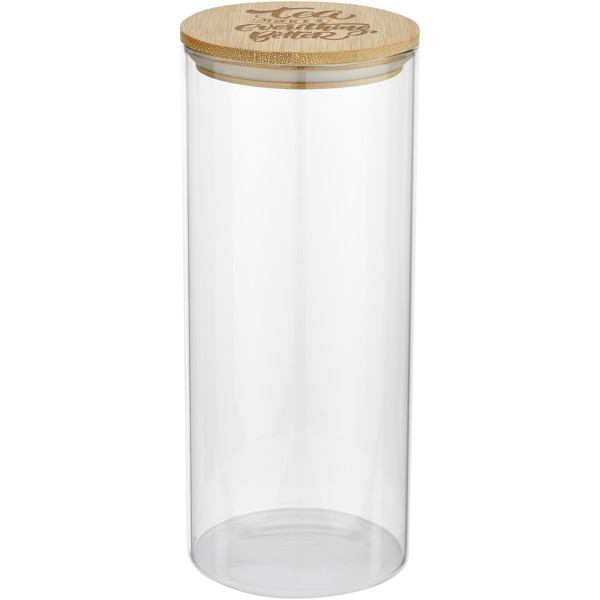 Boley 940 ml madbeholder af glas