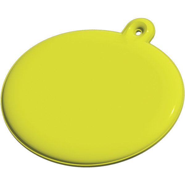 Pendente refletor de TPU oval RFX™ - Amarelo neón
