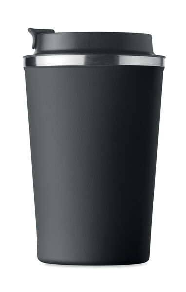 Double wall tumbler 350 ml Brace - Black