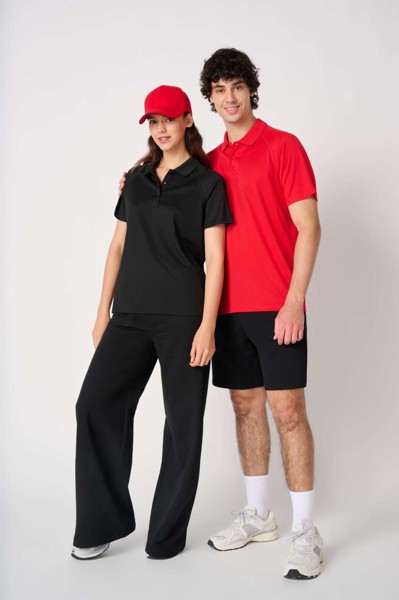 Ladies' Basic Polyester Polo Shirt - Ideal White / M