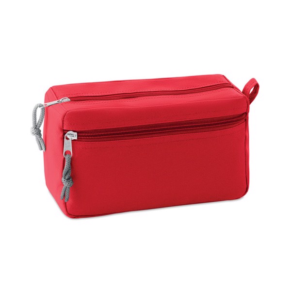 PVC free cosmetic bag New & Smart - Red