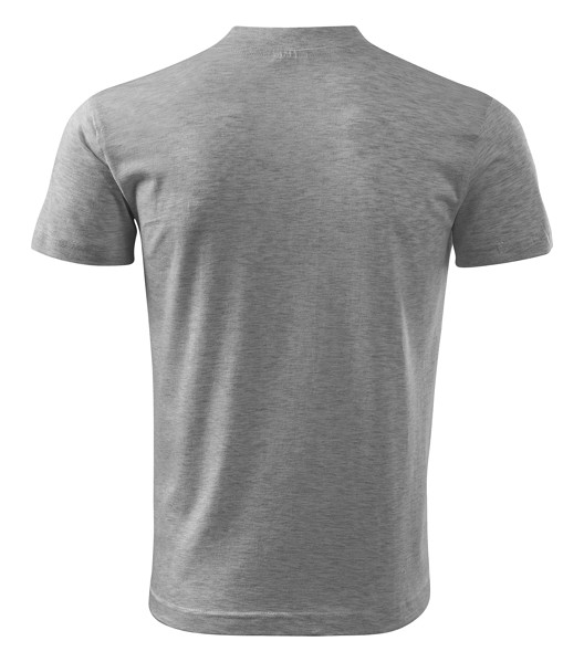 Tričko Unisex Malfini® V-Neck - Tmavosivý Melír / 2XL