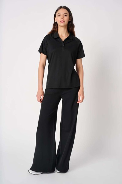 Ladies' Basic Polyester Polo Shirt - Ideal White / M