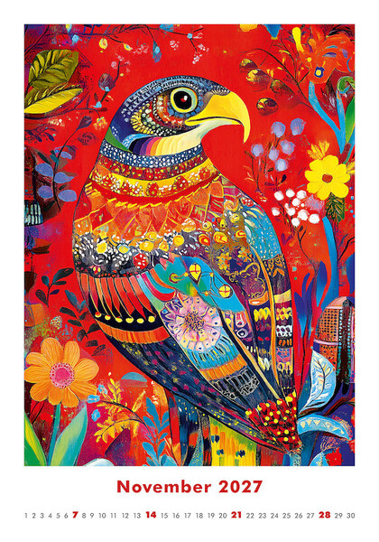 Calendar Art Naive