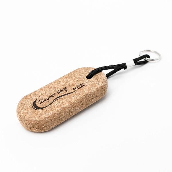 Plivat cork keychain