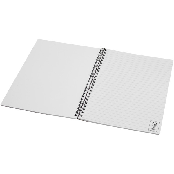 Carnet de notes spirales Desk-Mate® A5 coloré - Rouge