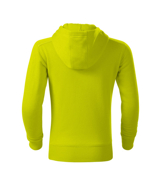 Sweatshirt Kids Malfini® Trendy Zipper - Lime Punch / 158 cm/12 years