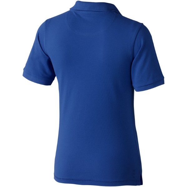 Polo manches courtes femme Calgary - Bleu / S