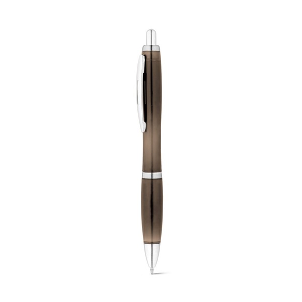 SWING rPET. Recycled PET (100% rPET) ball pen with metal clip - Black