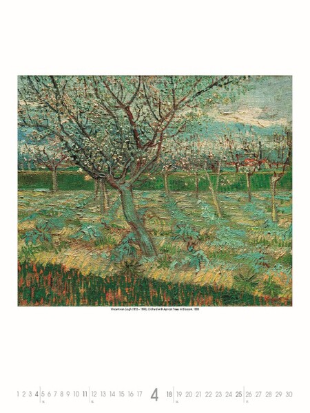 Nástenný Kalendár Gardens Impressionism 2027