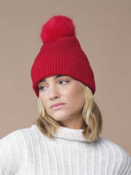 Snow Luxe Beanie - White