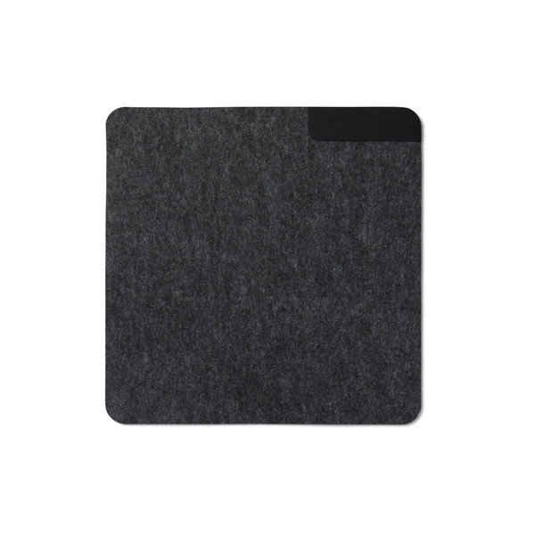 VINGA Albon GRS recycled felt mouse pad - Black